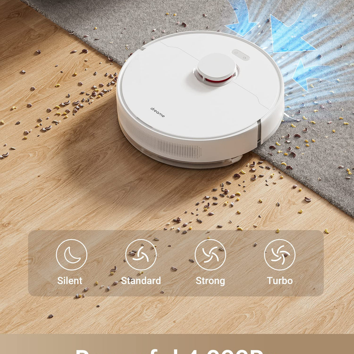 Dreame D10 Plus 2.5L 4000Pa Robot Vacuum And Mop With Self